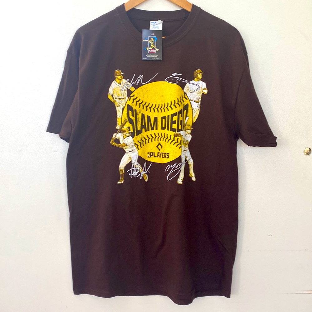 Officially licensed MLB Players Association San Diego Padres  “Slam Diego” shirt